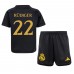 Real Madrid Antonio Rudiger #22 Babykleding Derde Shirt Kinderen 2023-24 Korte Mouwen (+ korte broeken)